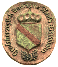 Wappen über der Eingangstür